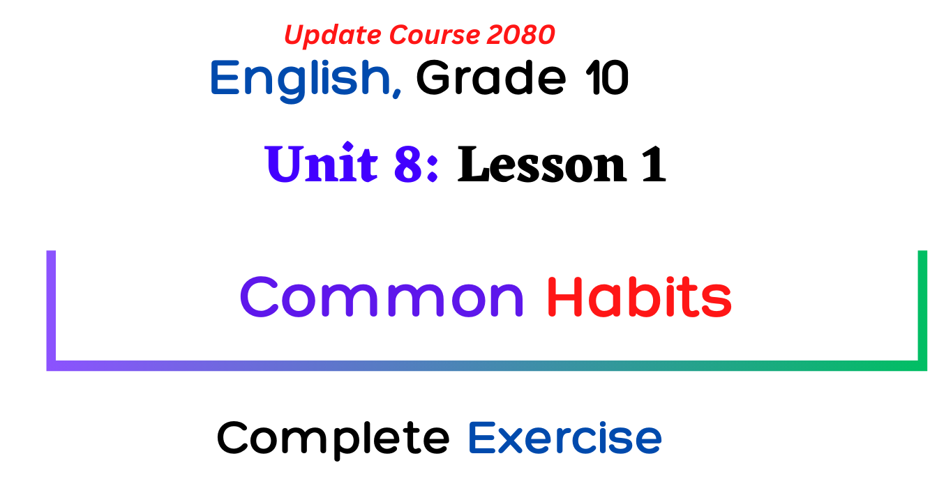 Class 10 English Guide 2080 Unit 7 Cyber Security: Parents Exercise, Question Answer, Summary Grammar Writing Solution note.