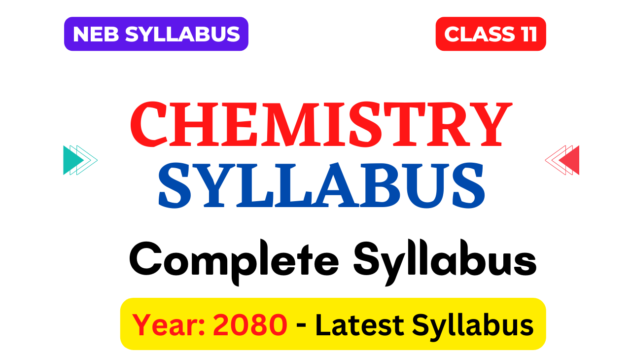 NEB Class 11 Chemistry Syllabus 2080