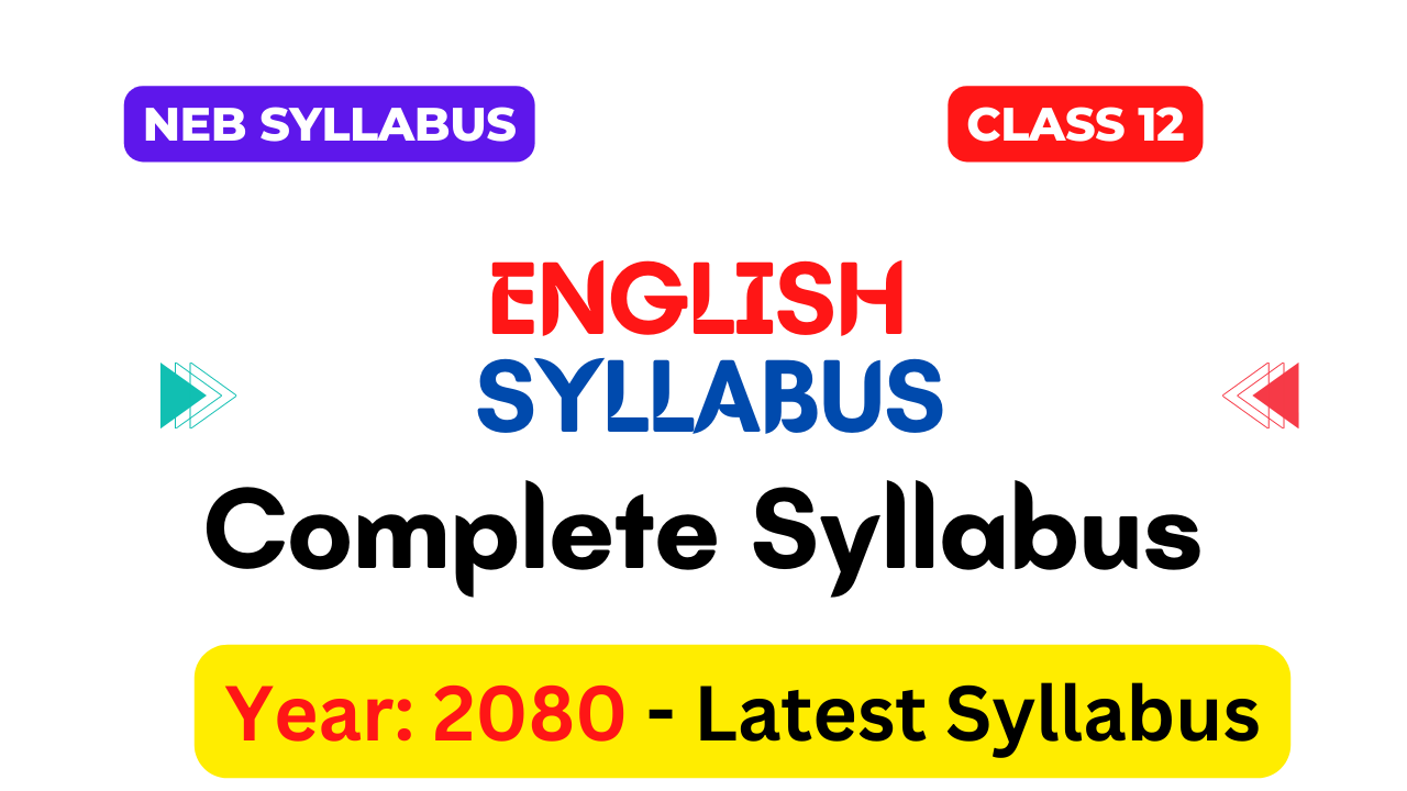 NEB Class 12 English Syllabus 2080